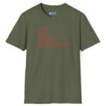 Yes No Maybe All of the Above Tee – Playful Flirty Icebreaker 😏💬 Military Green by Tees For Singles