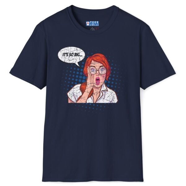 It’s So Big… Funny Tee 😏🔥- Wing Woman T-Shirt Navy by Tees For Singles