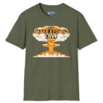 Let’s Make Atomic Love 🔥💥 Premium Tee Military Green by Tees For Singles