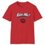 Kiss Me I’m ‘Ish 💋 Playful Flirty Tee – Get Kisses Irish Or Not Red by Tees For Singles