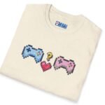 Looking for Player 2 Premium Tee 🎮❤️ (Heart) Video Game Flirty T-Shirt by Tees For Singles