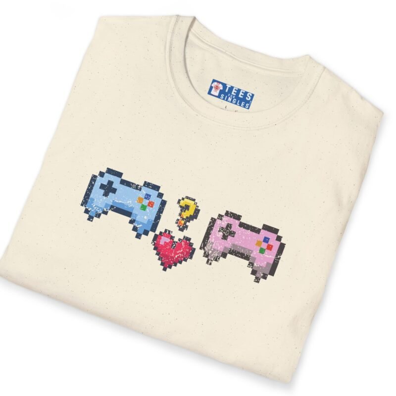 Looking for Player 2 Premium Tee 🎮❤️ (Heart) Video Game Flirty T-Shirt by Tees For Singles