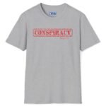 Conspiracy Realist Tee 🧐 Connect with Fellow Thinkers! 💡 Sport Grey by Tees For Singles
