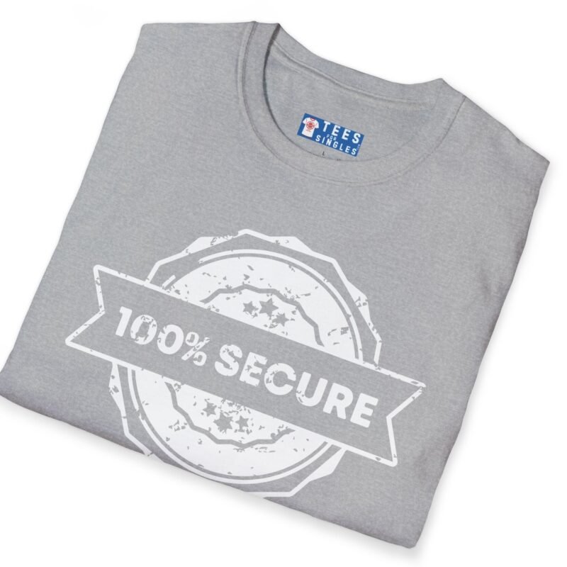 100% SECURE But Not Cocky Tee 😎 Confident & Approachable! ✨ by Tees For Singles