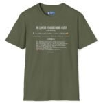 The Equation to Understanding Women (Prove Me Wrong) Look At The Fine FundaMENTAL Print! 📊❤️‍🔥Funny Tee Military Green by Tees For Singles