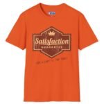 Satisfaction Guarantee For A Limited Time Only Tee 😉 Your Playful Promise! 👑 Orange by Tees For Singles