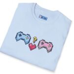 Looking for Player 2 Premium Tee 🎮❤️ (Heart) Video Game Flirty T-Shirt by Tees For Singles
