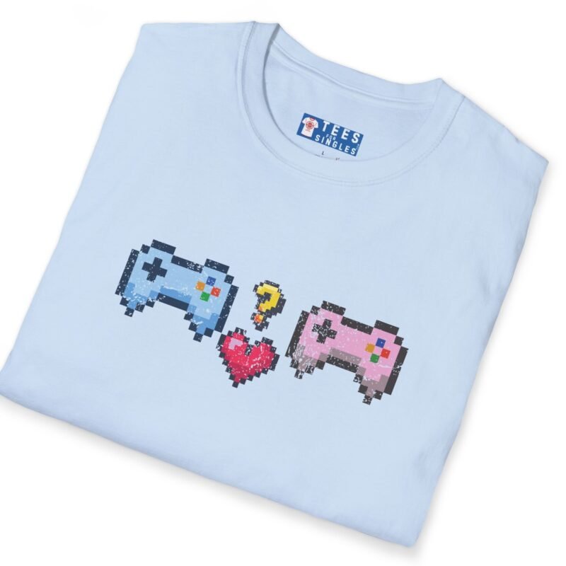 Looking for Player 2 Premium Tee 🎮❤️ (Heart) Video Game Flirty T-Shirt by Tees For Singles