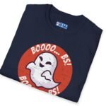 12013340942403651360_2048_custom.jpeg Boooo... BS! Premium Tee. Naughty Ghost Pun Halloween Shirt by Tees For Singles - Reaction Fashion
