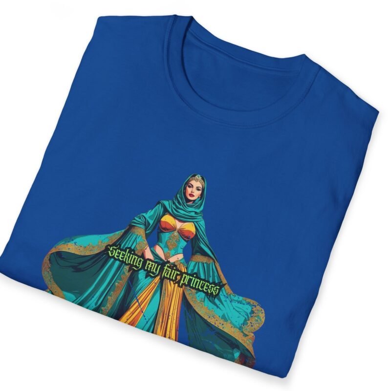 Seeking My Fair Princess Romantic Goth Graphic Tee 🖤👑 by Tees For Singles