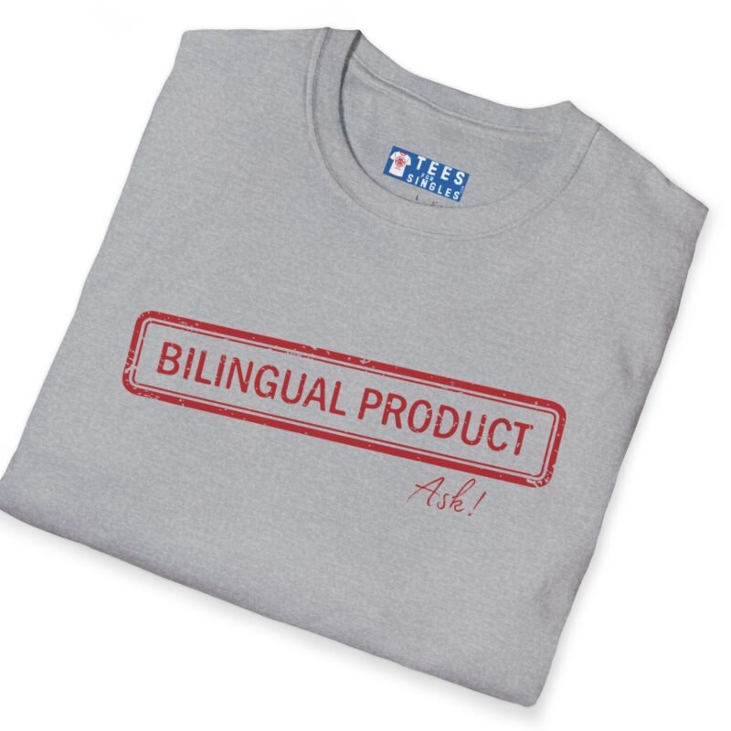 Bilingual Product: Ask! Premium Tee 🗣️❓ by Tees For Singles
