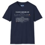 The Equation to Understanding Women (Prove Me Wrong) Look At The Fine FundaMENTAL Print! 📊❤️‍🔥Funny Tee Navy by Tees For Singles