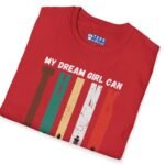 12463630990730963301_2048_custom.jpeg My Dream Girl Thinks & Plays Chess Tee♟️❤️ T-Shirt For Flirting by Tees For Singles