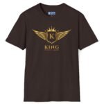 King Without A Queen (Find Your Queen) T-Shirt 👑 Tee Dark Chocolate by Tees For Singles
