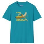 Wanna Banana? 🍌 Tee Tropical Blue by Tees For Singles