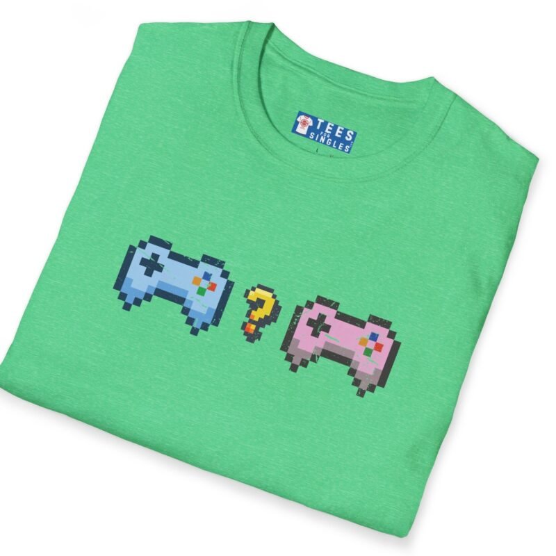 Looking for Player 2 Tee 🎮 (No Heart) Video Gamer Flirty T-Shirt by Tees For Singles