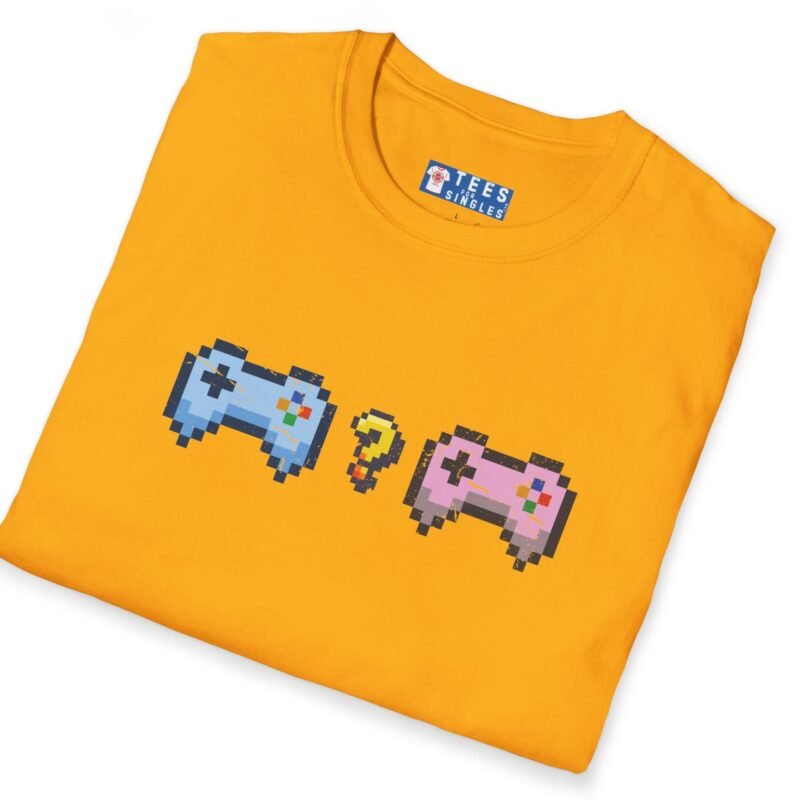 Looking for Player 2 Tee 🎮 (No Heart) Video Gamer Flirty T-Shirt by Tees For Singles