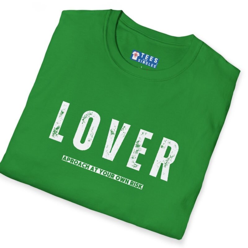 Lover – Approach At Your Own Risk Tee 😈🔥 ❤️🔥 Banter T-shirt by Tees For Singles