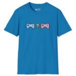 Looking for Player 2 Tee 🎮 (No Heart) Video Gamer Flirty T-Shirt Sapphire by Tees For Singles