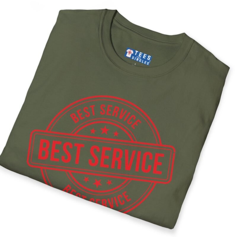 Best Service 100% Guaranteed Tee 😉 Your Partner in Flirty Fun! 🌟 by Tees For Singles