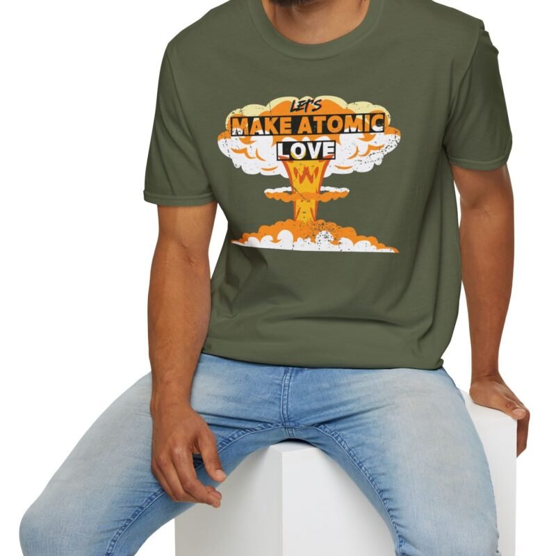 Let’s Make Atomic Love 🔥💥 Premium Tee by Tees For Singles