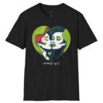 “Women In Love” Lesbian Ally Tee – Show your Support And Understanding Black by Tees For Singles
