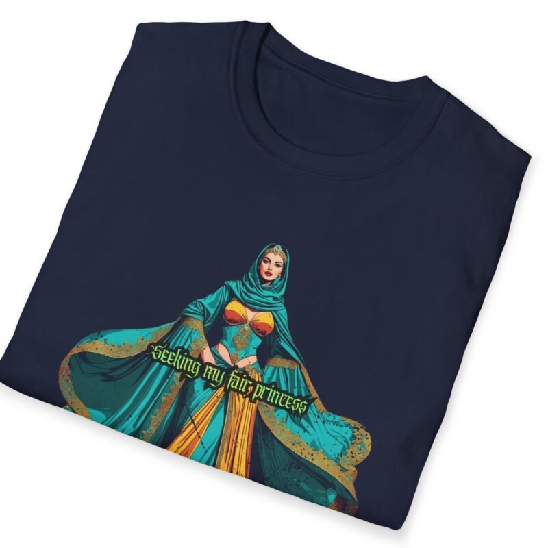 Seeking My Fair Princess Romantic Goth Graphic Tee 🖤👑 by Tees For Singles