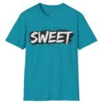 Holla If You’re Sweet & Single 😉 Read The Fine Prints T-Shirt For Single People🚀 Tropical Blue by Tees For Singles