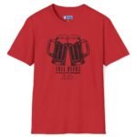 Free Beers If You’re Single My Place T-Shirt 🍻 Tee Red by Tees For Singles