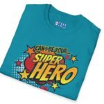 Can I Be Your Superhero Tee 💥❤️🦸‍♂️ – Romantic T-shirt by Tees For Singles