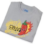 Hot And Spicy Can You Handle It? T-Shirt Vintage Distressed Design🌶️ by Tees For Singles