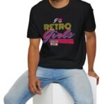 I ❤️ Retro Girls Lightweight Tee – Bold 80s Vintage Style Shirt for Fun Conversations 🎯💖 by Tees For Singles