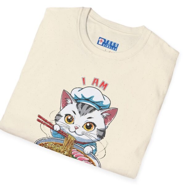Cat Pho T-Shirt “I Am Hot Pho You” Cute Kawaii Ramen Cat Tee 🍜😼 by Tees For Singles