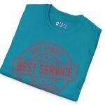 Best Service 100% Guaranteed Tee 😉 Your Partner in Flirty Fun! 🌟 by Tees For Singles
