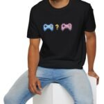 Looking for Player 2 Tee 🎮 (No Heart) Video Gamer Flirty T-Shirt by Tees For Singles