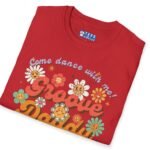 Groove Daddy – Come Dance With Me! Retro Flirty Tee 🌼🕺 by Tees For Singles