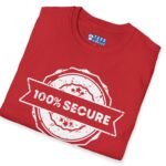 100% SECURE But Not Cocky Tee 😎 Confident & Approachable! ✨ by Tees For Singles