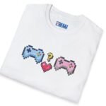 Looking for Player 2 Premium Tee 🎮❤️ (Heart) Video Game Flirty T-Shirt by Tees For Singles