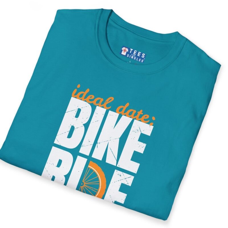 Bike Ride Ideal Date Tee 🚲💬 – Inviting T-Shirt by Tees For Singles