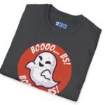 15002611841365844323_2048_custom.jpeg Boooo... BS! Premium Tee. Naughty Ghost Pun Halloween Shirt by Tees For Singles - Reaction Fashion