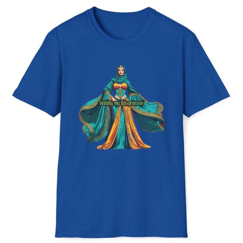 Seeking My Fair Princess Romantic Goth Graphic Tee 🖤👑 Royal by Tees For Singles