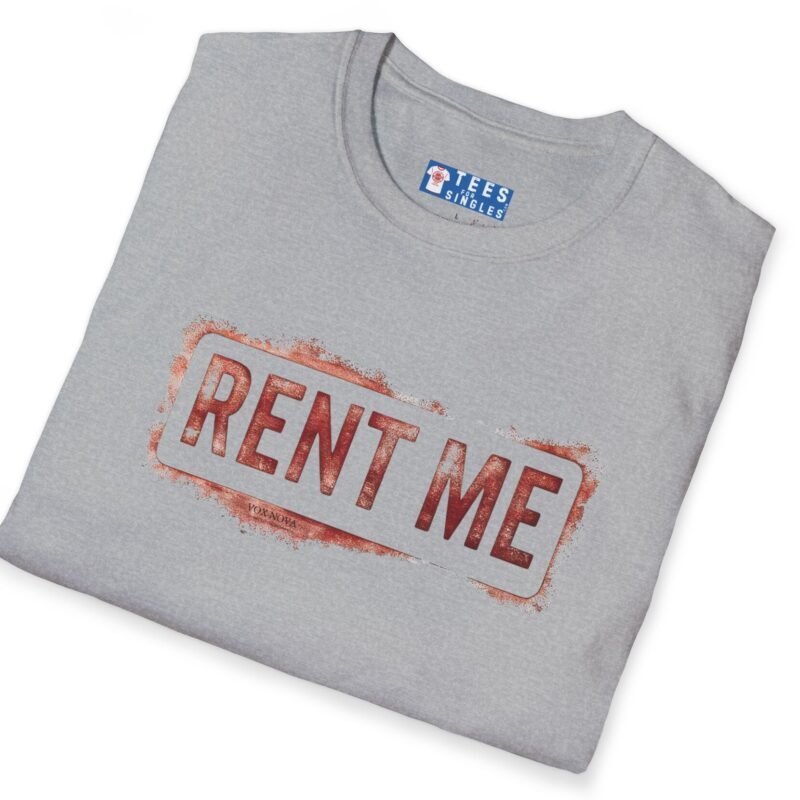 Rent Me Premium Tee 😉💸 by Tees For Singles