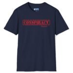 Conspiracy Realist Tee 🧐 Connect with Fellow Thinkers! 💡 Navy by Tees For Singles
