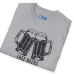 Free Beers If You’re Single My Place T-Shirt 🍻 Tee by Tees For Singles