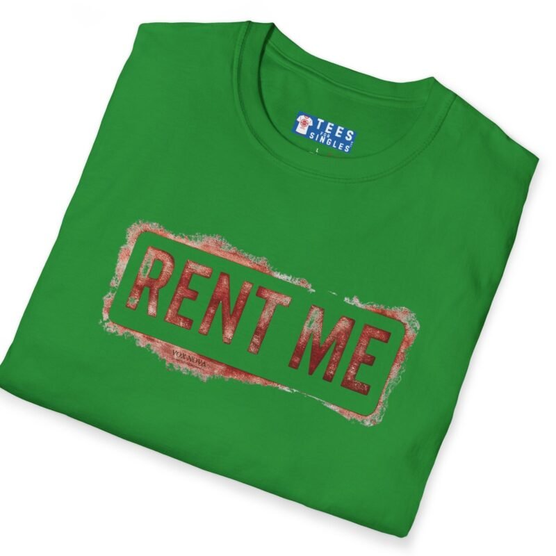 Rent Me Premium Tee 😉💸 by Tees For Singles