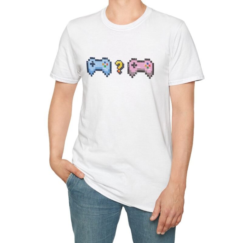 Looking for Player 2 Tee 🎮 (No Heart) Video Gamer Flirty T-Shirt by Tees For Singles