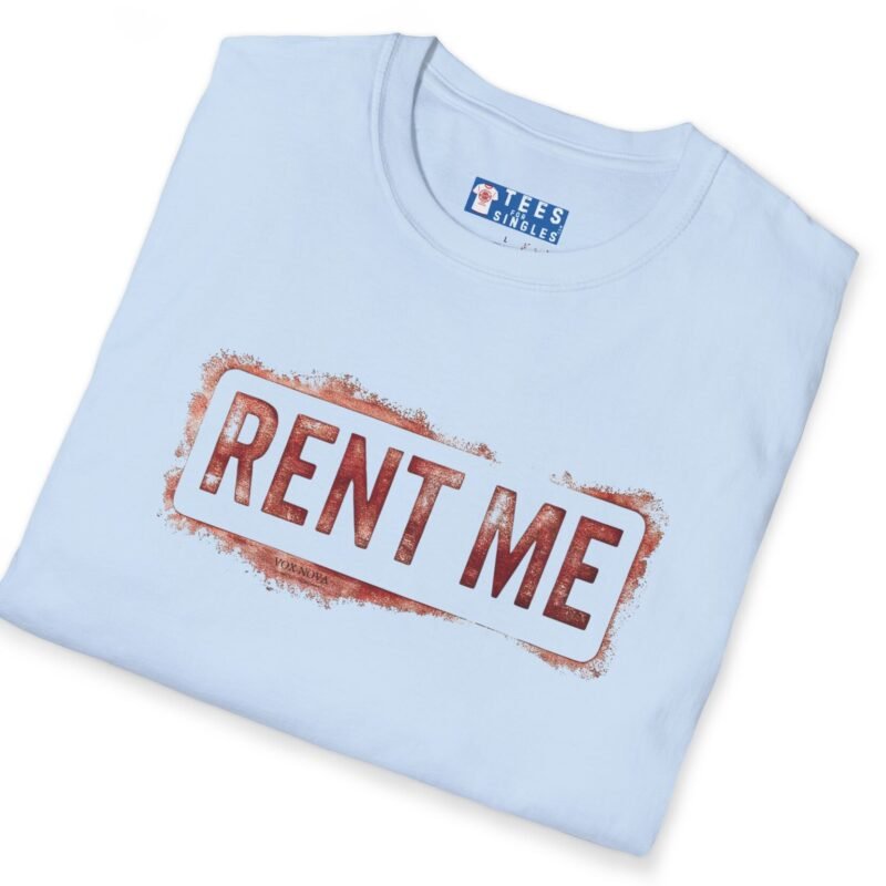 Rent Me Premium Tee 😉💸 by Tees For Singles