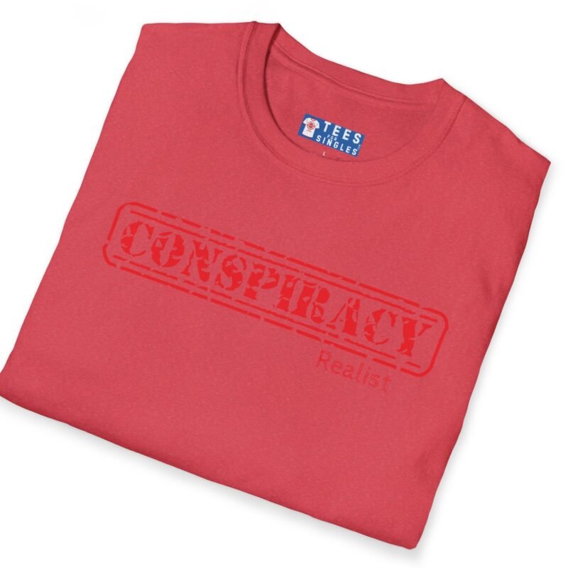 Conspiracy Realist Tee 🧐 Connect with Fellow Thinkers! 💡 by Tees For Singles