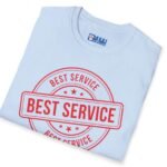 Best Service 100% Guaranteed Tee 😉 Your Partner in Flirty Fun! 🌟 by Tees For Singles