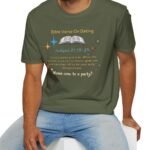 Bible Verse About Dating Tee ✨📖 Short: Wanna Come to a Party? Funny T-Shirt by Tees For Singles